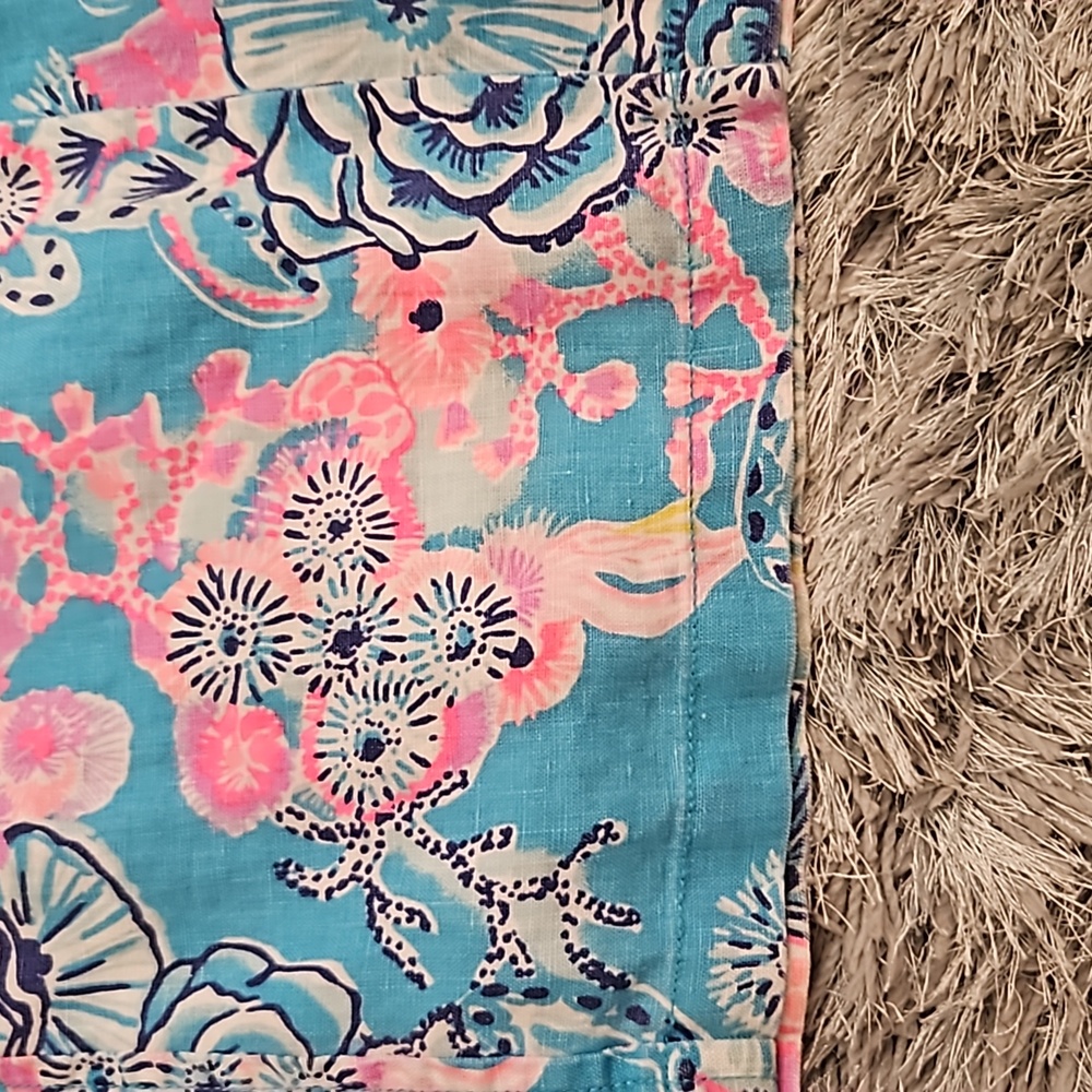 EUC Lily Pulitzer "The Beach pant" 2 pair - Picture 5 of 14